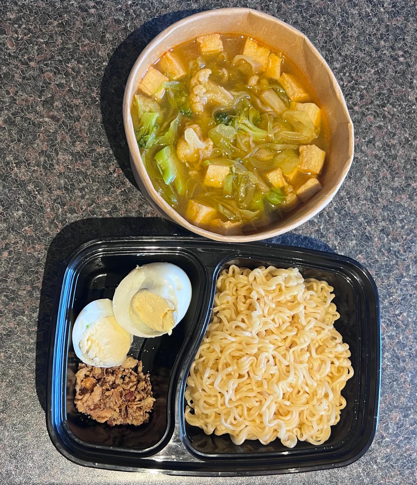 Curry noodles (Veg)