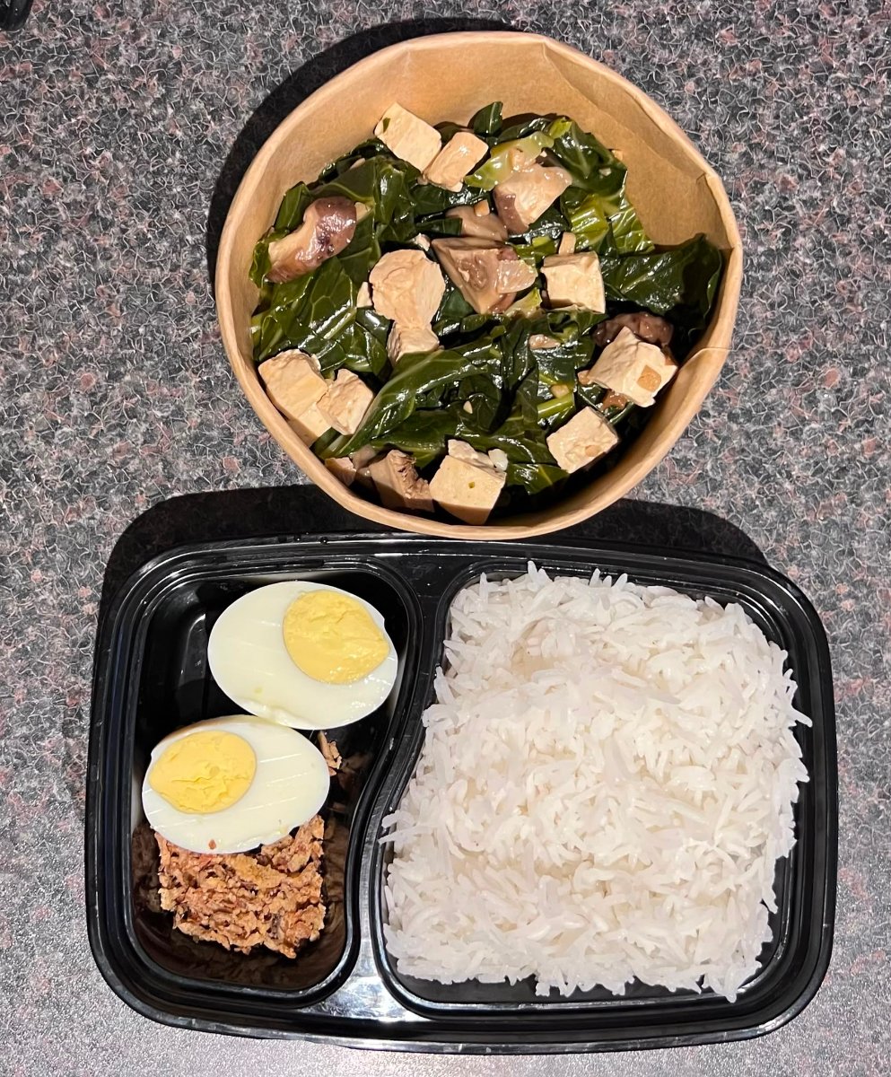 Stir fried vegetables + Rice (Veg)